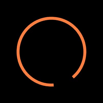 orange circle