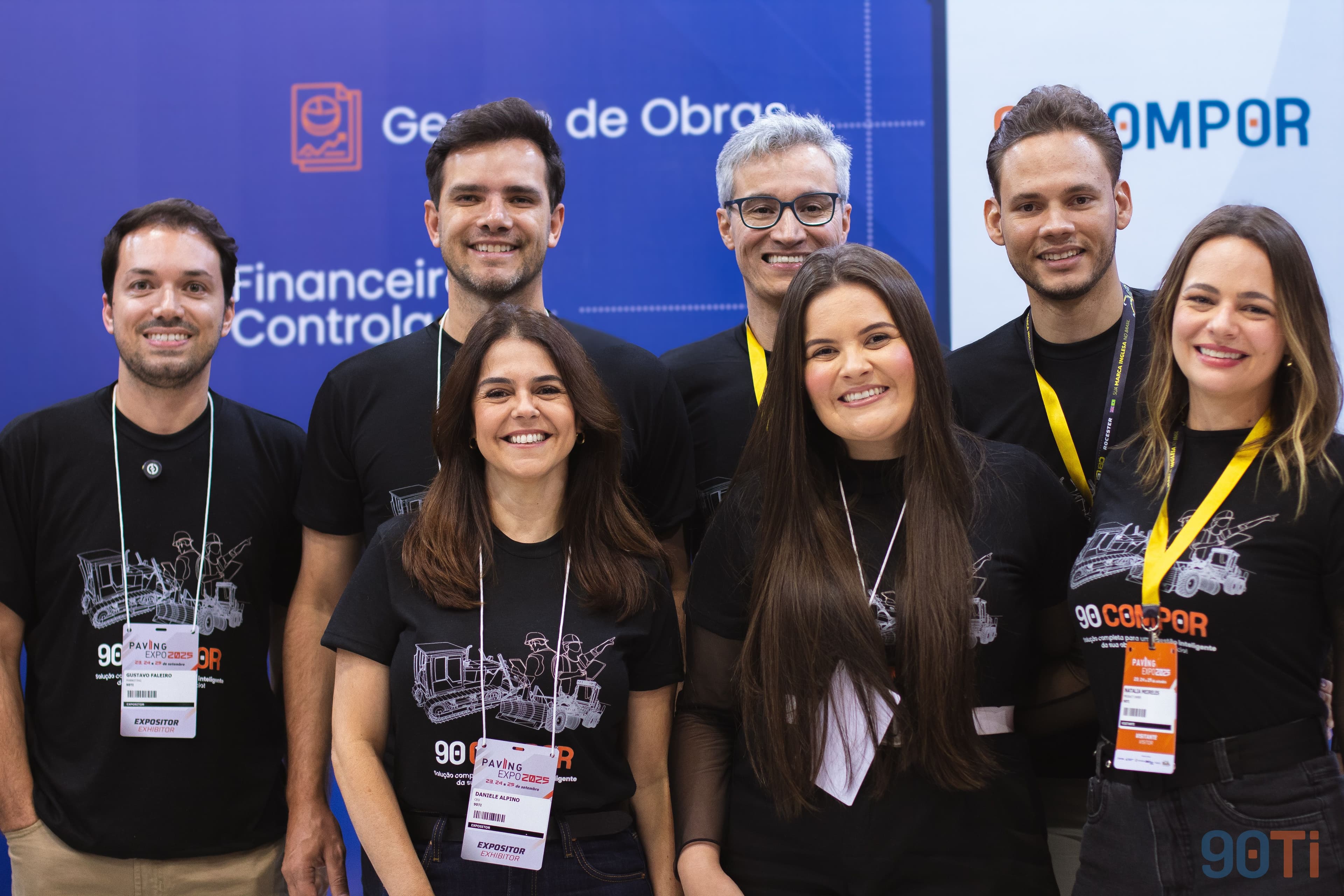 90TI na Paving Expo 2025: solução completa para empresas de Infraestrutura